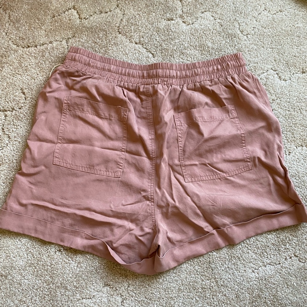 Pink Tie-String Shorts - Picture 4 of 4